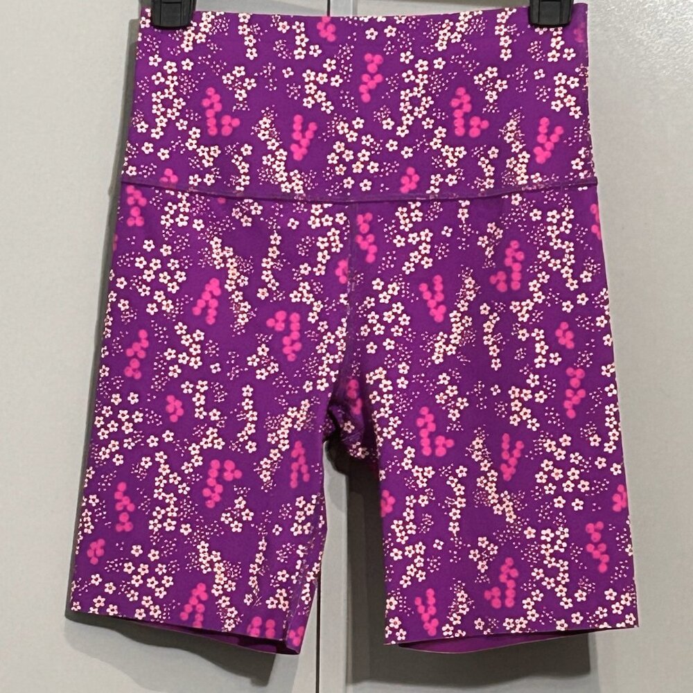 Anna Sui x Knix Ditsy Blooms Technical Essential Shorts Bike Size Small - Picture 2 of 10